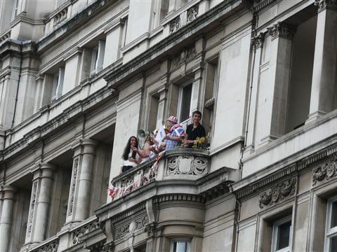 Londoni utcak&eacute;p olimpia idej&eacute;n 2012.